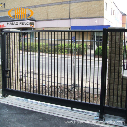 Nigeria style stainless steel sliding main gate design